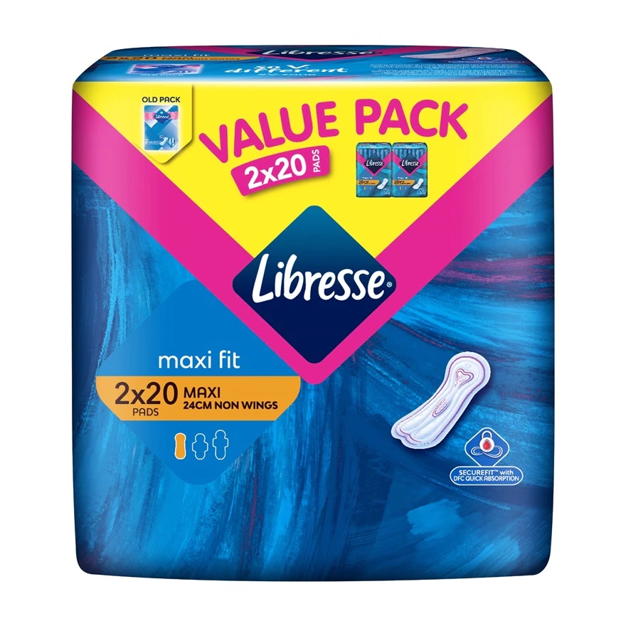 Libresse Maxi Fit Pads (Value Pack)